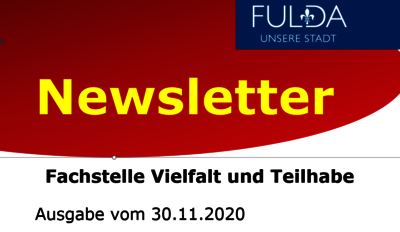 Newsletter der Fachstelle Vielfalt und Teilhabe Ausgabe vom 30.11.2020